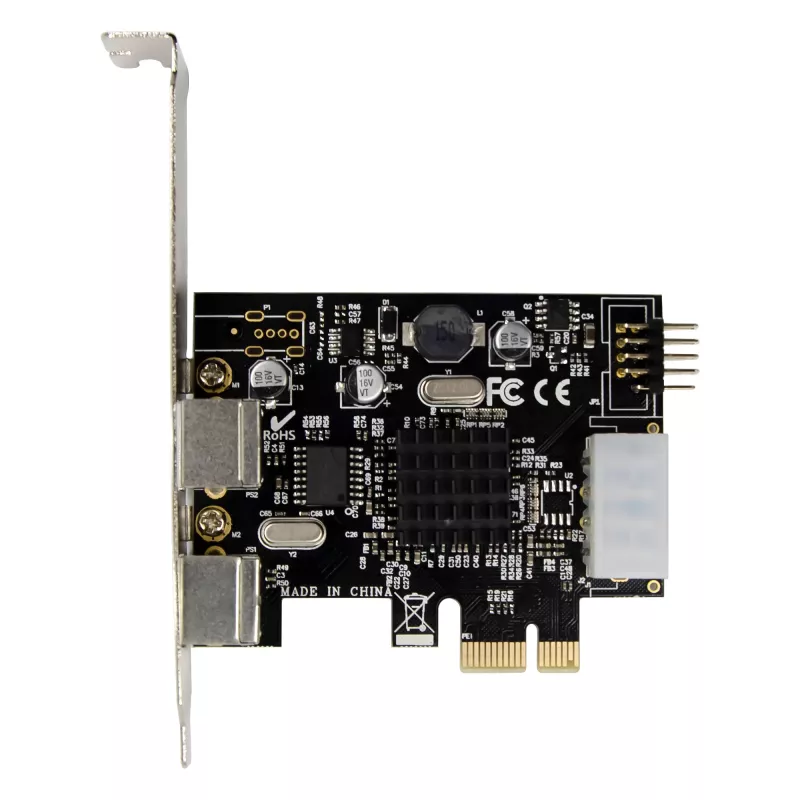 InLine Schnittstellenkarte 2x PS/2 USB-Header PCIe Male 0,48 Gbit/s