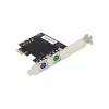 InLine Schnittstellenkarte 2x PS/2 USB-Header PCIe Male 0,48 Gbit/s