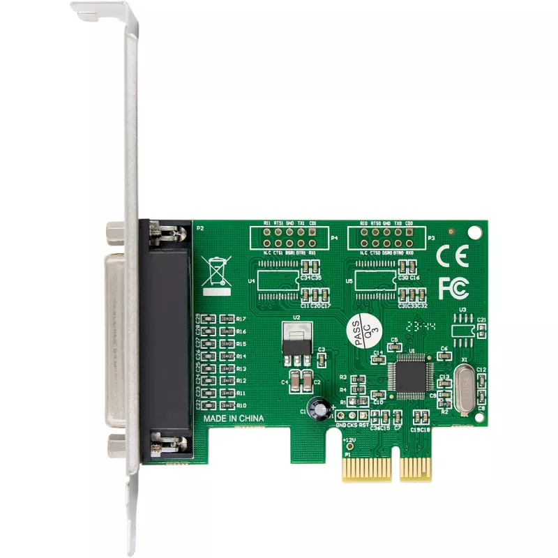 Interner Parallel-Adapter InLine 76625E PCIe Stecker WCH CH382L