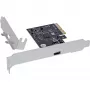 Interne USB-Typ-C-Adapterkarte InLine 76660I PCIe 20 Gbit/s