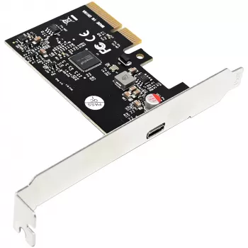 Interne USB-Typ-C-Adapterkarte InLine 76660I PCIe 20 Gbit/s