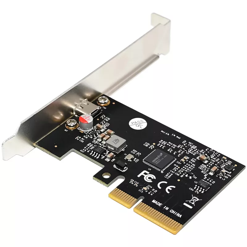 Interne USB-Typ-C-Adapterkarte InLine 76660I PCIe 20 Gbit/s