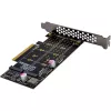 InLine 76660N Interne M.2 Interface-Karte PCIe Männlich 64 Gbit/s