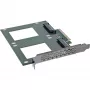 InLine 76660P Interner U.2-Adapter PCIe Stecker 4 Gbit/s 3,3 V
