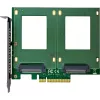InLine 76660P Interner U.2-Adapter PCIe Stecker 4 Gbit/s 3,3 V