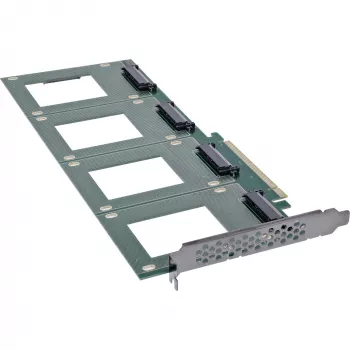 InLine 76660R Interne U.2-Schnittstellenkarte PCIe Male 4 Gbit/s