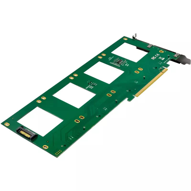 InLine 76660R Interne U.2-Schnittstellenkarte PCIe Male 4 Gbit/s