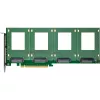 InLine 76660R Interne U.2-Schnittstellenkarte PCIe Male 4 Gbit/s