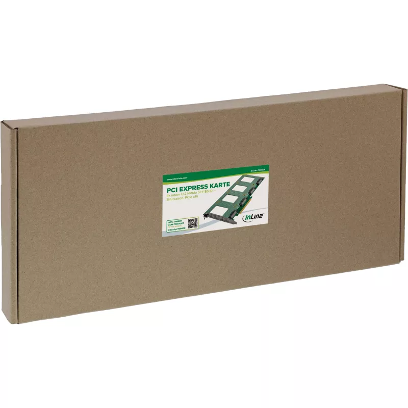 InLine 76660R Interne U.2-Schnittstellenkarte PCIe Male 4 Gbit/s