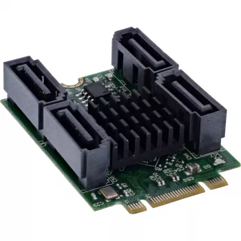 InLine 76660U interne SATA-Schnittstellenkarte M.2 auf SATA 6 Gbit/s