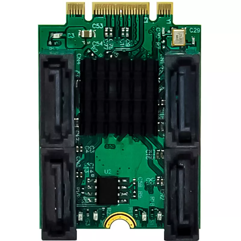 InLine 76660U interne SATA-Schnittstellenkarte M.2 auf SATA 6 Gbit/s