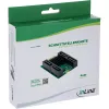 InLine 76660U interne SATA-Schnittstellenkarte M.2 auf SATA 6 Gbit/s