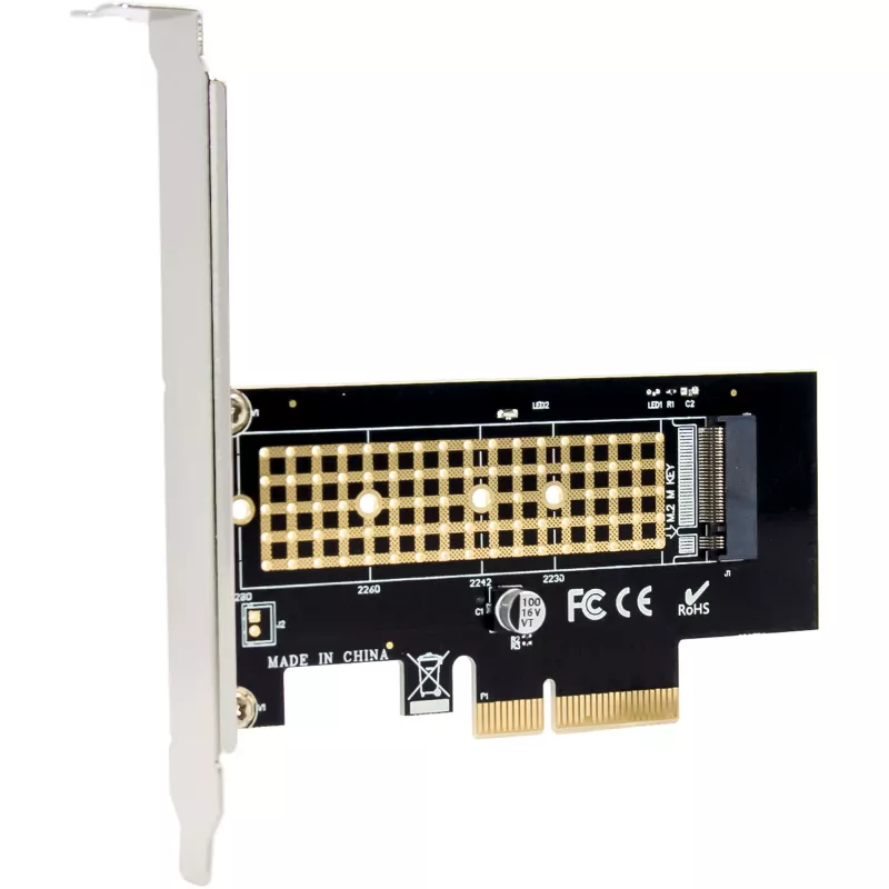 InLine 76660V Interne M.2 Schnittstellenkarte PCIe 4 Gbit/s
