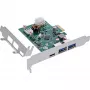 InLine 76661M Schnittstellenkarte/Adapter Intern USB 3.2 Gen 1 (3.1 Gen 1), USB Typ-C
