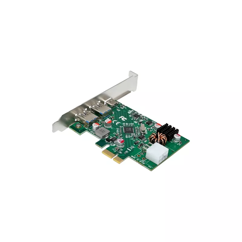 InLine 76661M Schnittstellenkarte/Adapter Intern USB 3.2 Gen 1 (3.1 Gen 1), USB Typ-C