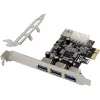 InLine 76662D Schnittstellenkarte/Adapter Intern Molex 4-Pin, USB 3.2 Gen 1 (3.1 Gen 1)