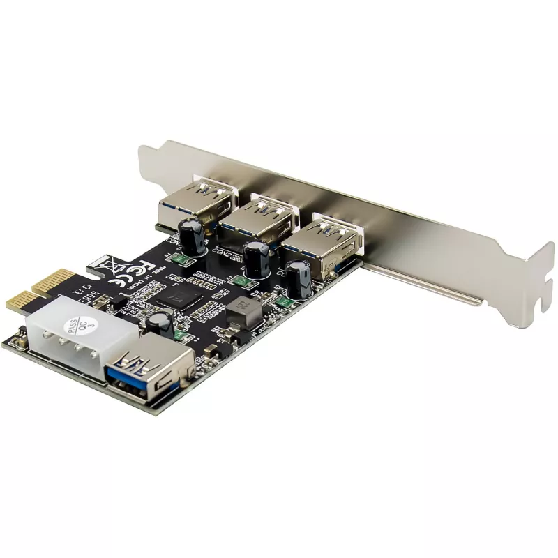 InLine 76662D Schnittstellenkarte/Adapter Intern Molex 4-Pin, USB 3.2 Gen 1 (3.1 Gen 1)