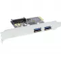 InLine 2-Port USB 3.0 Host-Controllerkarte mit SATA-Hilfsstromanschluss PCIe