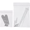 InLine Patchpanel Cat.6A 0,5U 6-Port, Tisch/Wand/Schiene, schwarz mit Staubschutz