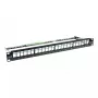 Blank Patch Panel InLine 76824B 19 Zoll Cat.6A 24 Port 1U schwarz