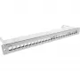 InLine Blank Patch Panel mit Auszug 19 Zoll 24 Port 1U Lichtgrau