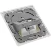 InLine Cat.6A Unterputzdose 2x RJ45 weiß RAL9010