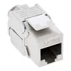 InLine Cat.6A Unterputzdose 2x RJ45 weiß RAL9010