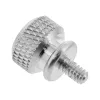 InLine Rändelschrauben für Gehäuse, aluminium, silber, 10 St.