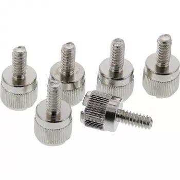 Rändelschrauben für Gehäuse InLine 77770A silber 6er-Pack