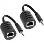InLine 3.5mm Audio over LAN / Ethernet / RJ45 Kabel max. 50m Komplettset