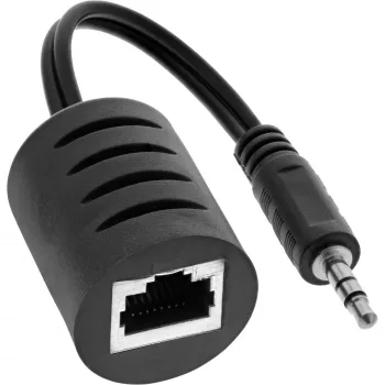 InLine 3.5mm Audio over LAN / Ethernet / RJ45 Kabel max. 50m Komplettset