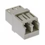 InLine Glasfaser-Adapter Duplex LC/LC Buchse MultiMode Keramikhülse