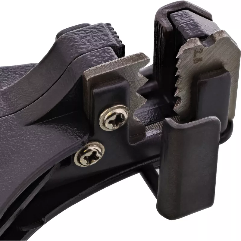 InLine Solarkabel-Abisolierer 94101 — für 2,5/4,0/6,0 mm², 75×180×35 mm, schwarz/rot