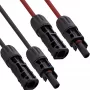 Mittelspannungskabel InLine 95605 rot schwarz 1500 V 5 m
