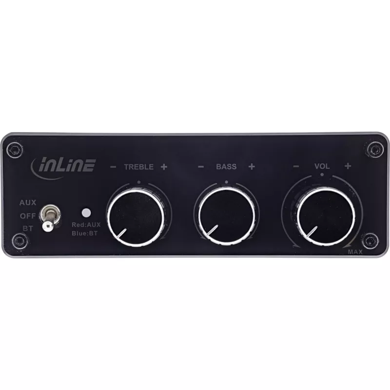 InLine Bluetooth 5.3 Audioempfänger mit 96 Watt Verstärker