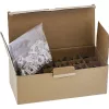 Keystone-Modul InLine B-76202Q – flach, grau, RJ-45, 14,5 × 31,8 × 19,4 mm