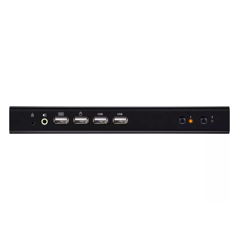 ATEN 2-Port USB 4K HDMI Dual-Display KVMP Switch (Kabel enthalten)