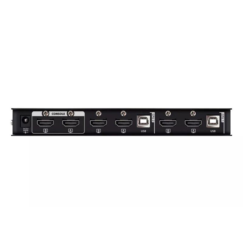 ATEN 2-Port USB 4K HDMI Dual-Display KVMP Switch (Kabel enthalten)