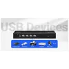 ATEN 2-Port USB 4K HDMI Dual-Display KVMP Switch (Kabel enthalten)