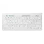 Samsung Tastatur für Mobilgeräte EJ-B3400BWGGDE Weiß Bluetooth QWERTZ Deutsch Batterie AAA 280,4 × 127,4 × 15,4 mm
