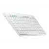 Samsung Tastatur für Mobilgeräte EJ-B3400BWGGDE Weiß Bluetooth QWERTZ Deutsch Batterie AAA 280,4 × 127,4 × 15,4 mm