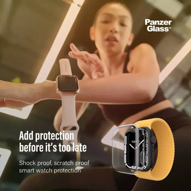 PanzerGlass® Full Body Case Schwarz Apple Watch SE 3 | SE | 6 | 5 | 4 | 44mm