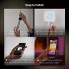 Smart LED Starterkit Philips Hue White and Colour Ambience — 2× E27 11W Leuchtmittel, Bluetooth/Zigbee