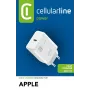 Cellularline USB-C-Ladegerät 20 W – iPhone 8 oder neuer 20-W-USB-C-Netzladegerät zum Aufladen des iPhone 8 und neuerer Modelle mit maximaler Geschwindigkeit