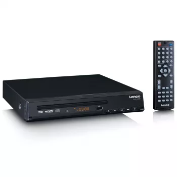 DVD-Player Lenco DVD-120 Schwarz NTSC PAL 20-20000 Hz 90 dB