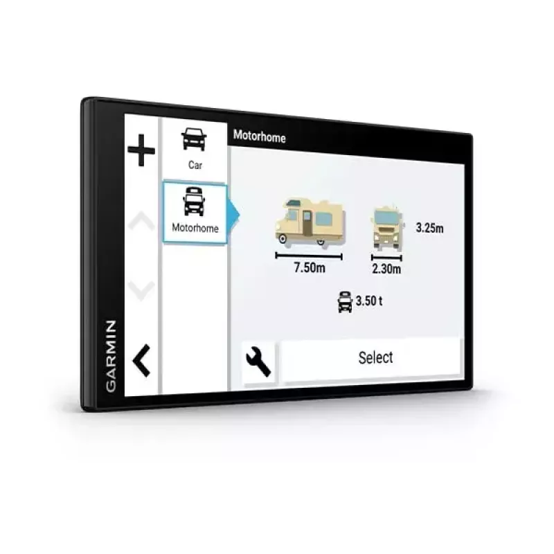 Navigator Garmin Camper 795 Fixed 17,8 cm TFT Touchscreen 32 GB Schwarz