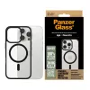 PanzerGlass® HardCase Transparent mit schwarzem MagSafe & Rahmen iPhone 16 Pro
