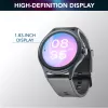 Cellularline ION PRO Round Bluetooth® Smartwatch mit App, 3,51 cm (1,38 Zoll), TFT, Touchscreen, 0,00064 GB, 98 g