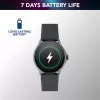 Cellularline ION PRO Round Bluetooth® Smartwatch mit App, 3,51 cm (1,38 Zoll), TFT, Touchscreen, 0,00064 GB, 98 g