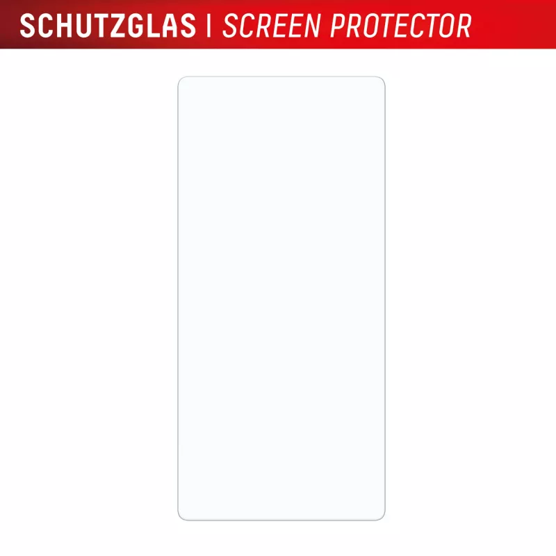 Displex Displayschutzglas (10H) für Samsung Galaxy S25 Ultra, Eco-Montagerahmen, kratzfest